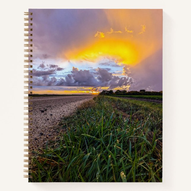 8.5x11-Notebook Notizbuch (Vorderseite)