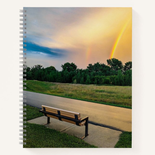 8.5x11-Notebook Notizbuch (Vorderseite)