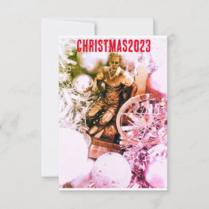 8,9 cm x 12,7 cm Flachbildschirm Dankeskarte