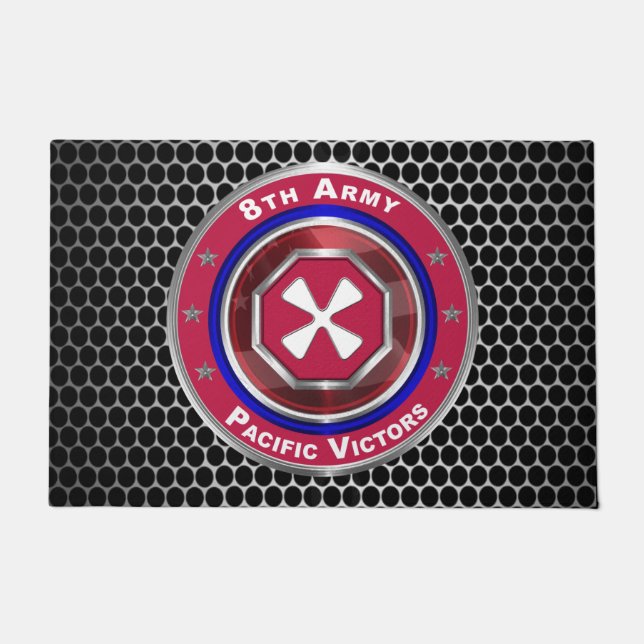 8. Armee nach Maß Fußmatte (Vorderseite)