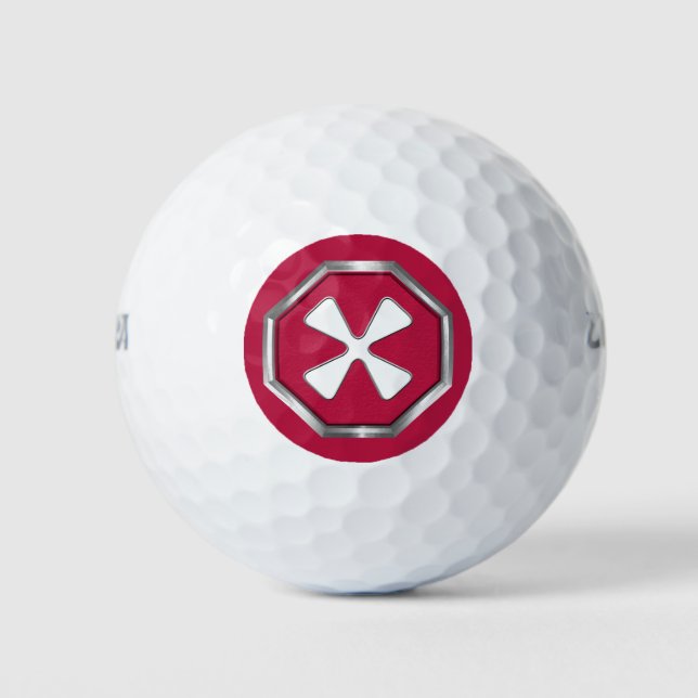 8. Armee "Pacific Victors" Golfball (Vorderseite)