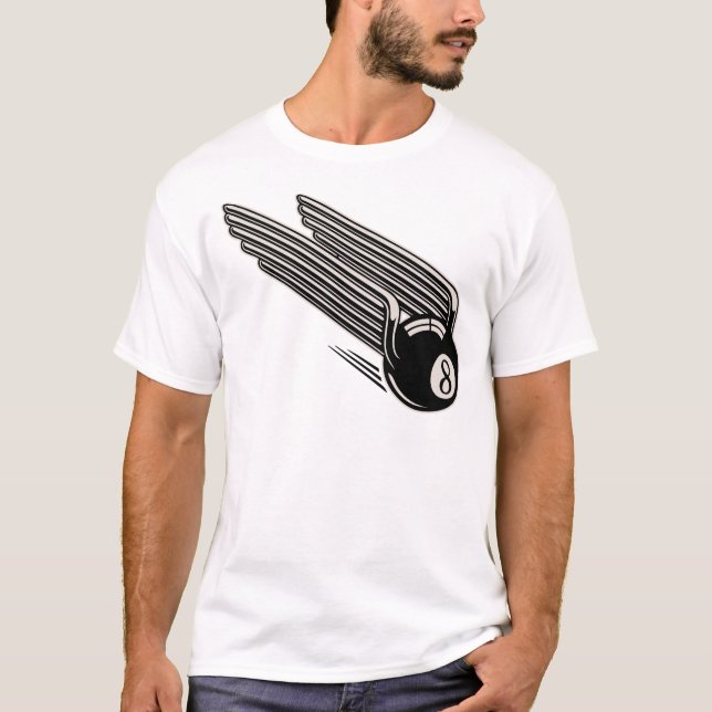 8-Ball - Aero Wings T-Shirt (Vorderseite)