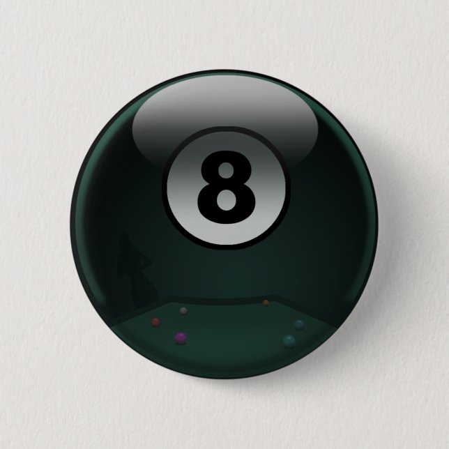 8-Ball Button (Vorderseite)