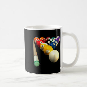 8-Ball Ol Team S für Bar League Schützen  Kaffeetasse