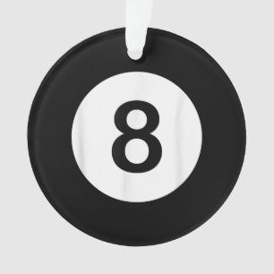 8 Ball Pool Hall T-Shirts, Shark Lover Geschenk Ornament