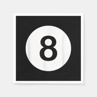 8 Ball Pool Hall T-Shirts, Shark Lover Geschenk Serviette