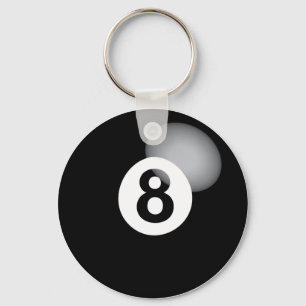 8 Ball-Schlüsselanhänger Schlüsselanhänger