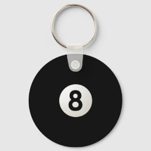 8 Ball-Schlüsselkette Schlüsselanhänger