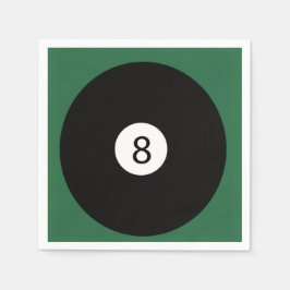 8 Ball Serviette
