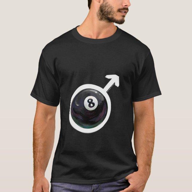 8 Ball T-Shirt (Vorderseite)