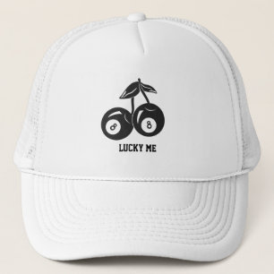 8 Ball Trucker Hut Lucky Me Kirschen Truckerkappe