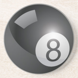 8 Ball-Untersetzer Untersetzer