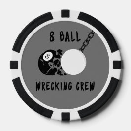 8 Ball Wrecking-Crew Pokerchips