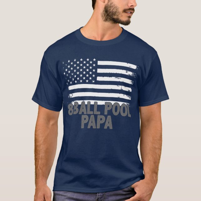 8 BALLPOOL PAPA T-Shirt (Vorderseite)