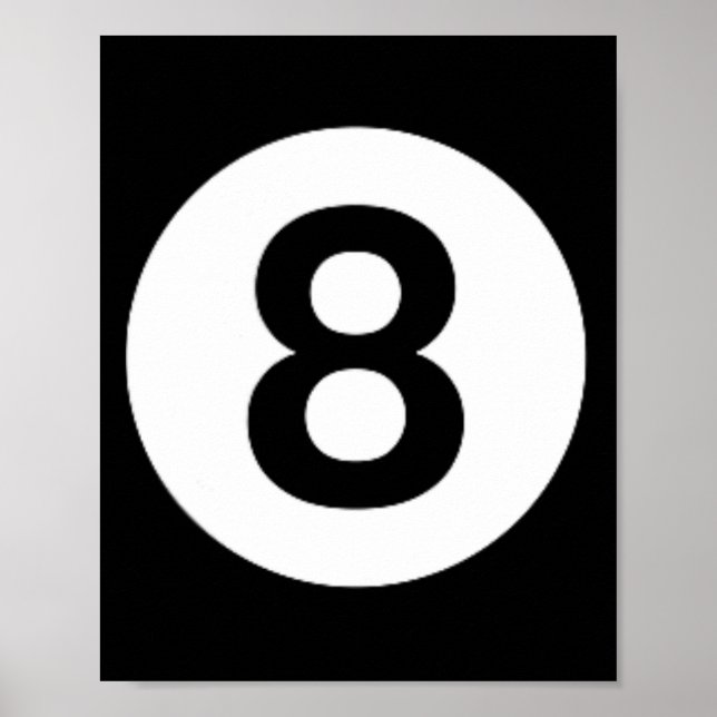 8 Billard Billard Billard Billard Tischkostüme Ach Poster (Vorne)