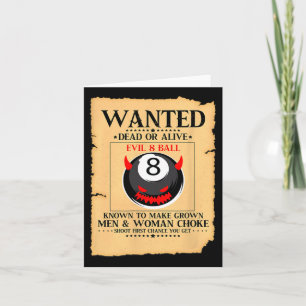 8 Billard Billiard Billiard Billard Pool Player Sn Karte