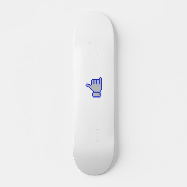 8 bit dude skateboard (Vorne)