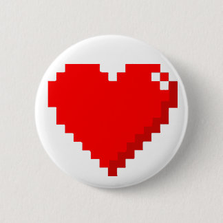 8-Bit-Herztaste Button