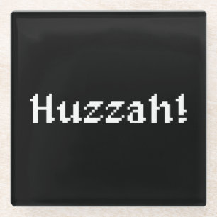 8 Bit Huzzah! Glasuntersetzer
