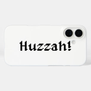 8 Bit Huzzah! iPhone 16 Hülle