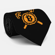 8-Bit| Krawatte Bitcoin Bergmann-BTC