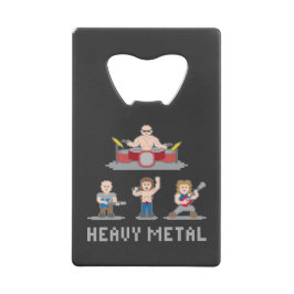 8 Bit-Metallband Kreditkartenflaschenöffner