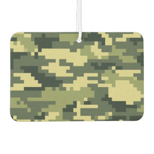 8 Bit Pixel Digital Woodland Camouflage / Camoufla Autolufterfrischer