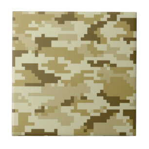 8 Bit-Pixel-Digital-Wüsten-Tarnung/Camouflage Fliese