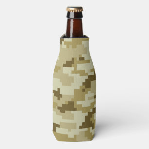 8 Bit Pixel digitale Wüste Camouflage / Camouflage Flaschenkühler