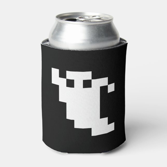 8-Bit-Pixel-Geist Dosenkühler (Kanne Vorderseite)