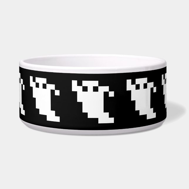 8-Bit-Pixel-Geist Napf (Vorderseite)