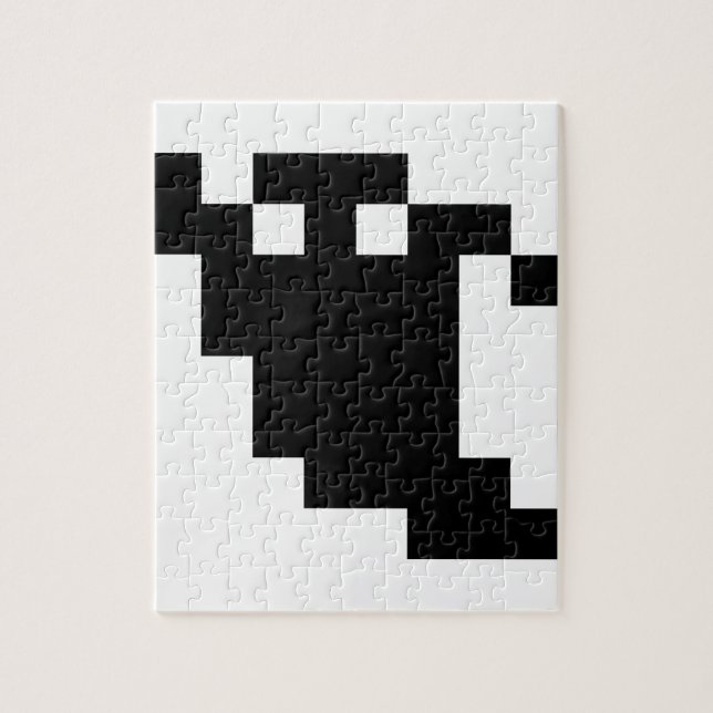 8 Bit Pixel Ghost Shadow (Vertikal)