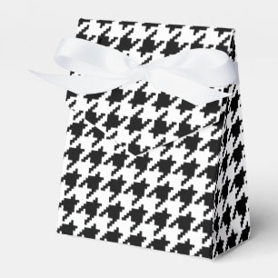 8 Bit Pixel Hahnentrittmuster Karo Muster Geschenkschachtel