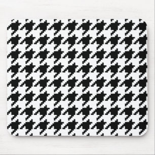 8 Bit Pixel Hahnentrittmuster Karo Muster Mousepad