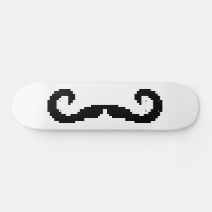 8 Bit Pixel Handlebar Mustak Skateboard