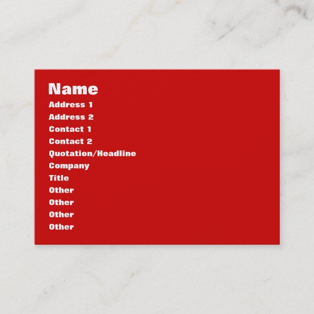 8 Bit Pixel Manga Augen Visitenkarte (Vorderseite)