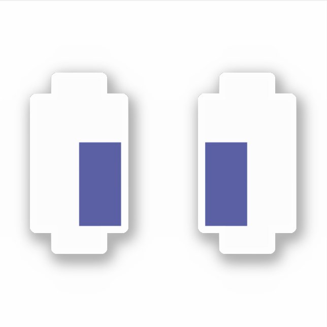 8 Bit Pixel Manga Eyes Aufkleber (Vorderseite)