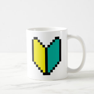 8 Bit Pixel Wakaba / Shoshinsha Mark Kaffeetasse