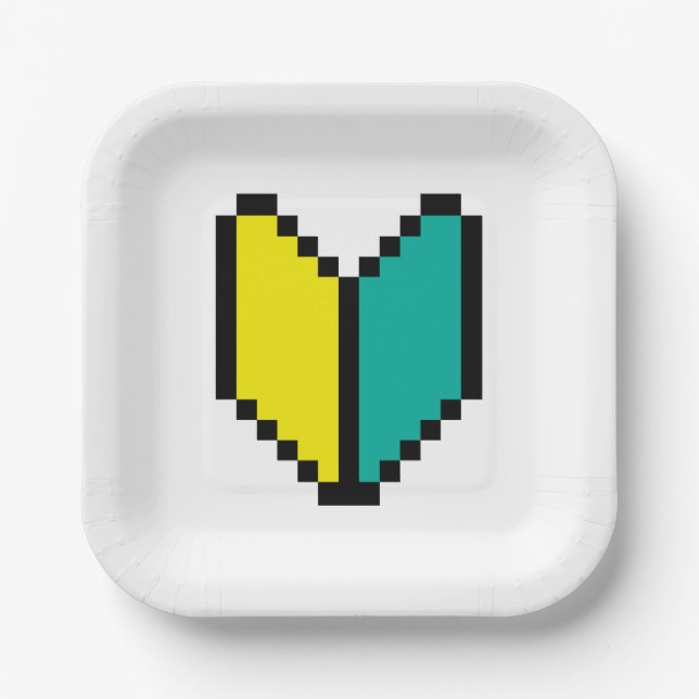 8 Bit Pixel Wakaba / Shoshinsha Mark Pappteller (Vorderseite)