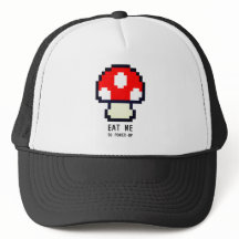 8-Bit-Retro-Computerspiel - Magisches Pilz