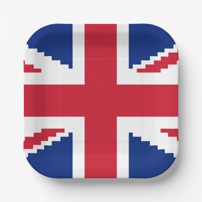 8 Bit Union Pixel Jack Pappteller (Vorderseite)