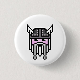 8 Bit Viking Button