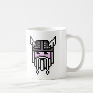 8 Bit Viking Kaffeetasse