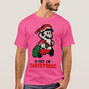 8 Bit Weihnachten T-Shirt