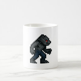 8-bit Werewolf Kaffeetasse
