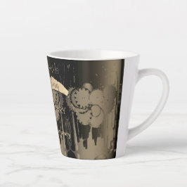 8. Bronze-Hochzeitstag Steampunk Milchtasse