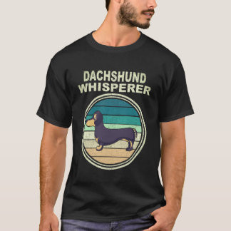 8 Dackelflüsterer Vintage T-Shirt