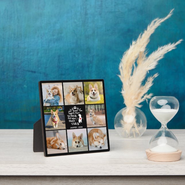 8 Erinnerung an den Verlust des Hundes in Fotocoll Fotoplatte (InSitu)
