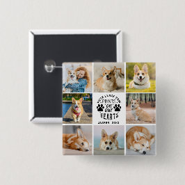 8 Erinnerung an die Fotocollage Button