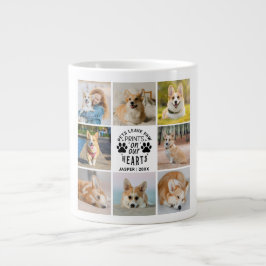 8 Erinnerung an die Fotocollage Jumbo-Tasse